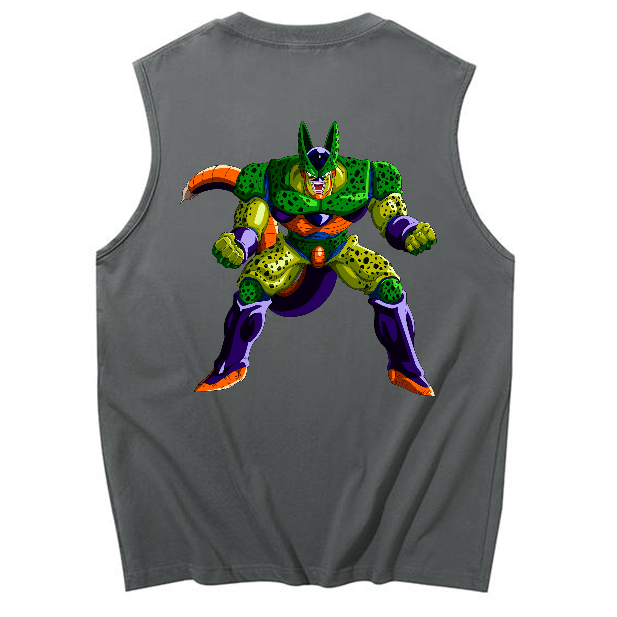 （画像用） ドラゴンボール セル DRAGON BALL Cell コットン100％タンクトップ（背面プリント）